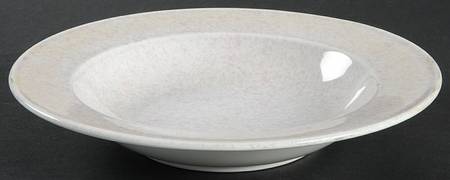 Ultrastone Pink Large Rim Soup Bowl