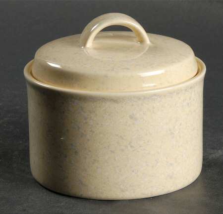 Ultrastone Yellow Sugar Bowl & Lid