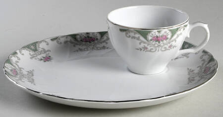 Valentine Snack Plate & Cup Set by Mikasa