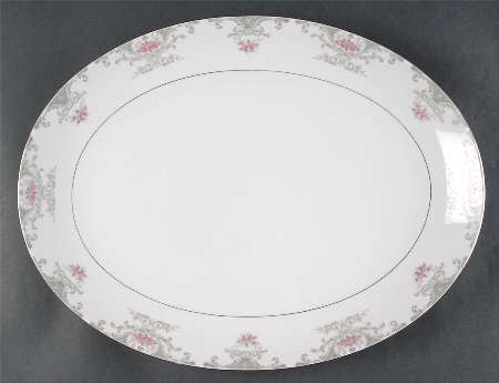 Valentine 16" Oval Serving Platter