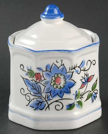 Valencia Sugar Bowl & Lid