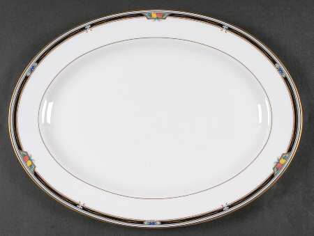 Valencia 14" Oval Serving Platter