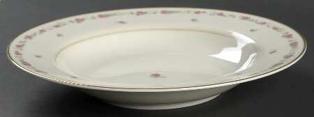 Vassar Rose Rim Soup Bowl