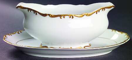 Venice Gravy Boat & Underplate/Relish