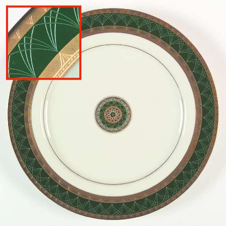Ventana Emerald Dinner Plate