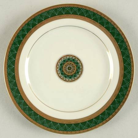 Ventana Emerald Salad Plate