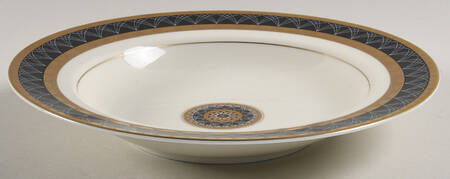 Ventana Onyx Rim Soup Bowl