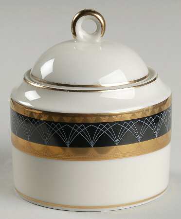 Ventana Onyx Sugar Bowl & Lid