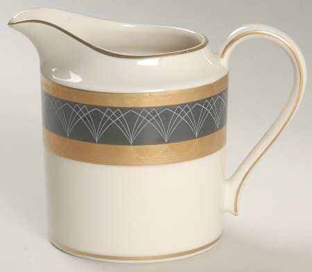 Ventana Onyx Creamer by Mikasa