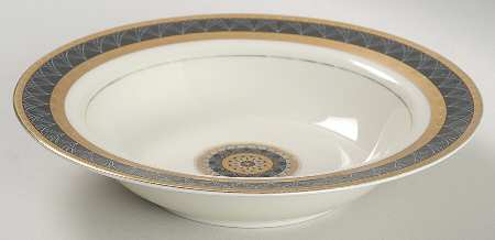 Ventana Onyx Rim Fruit/Dessert (Sauce) Bowl