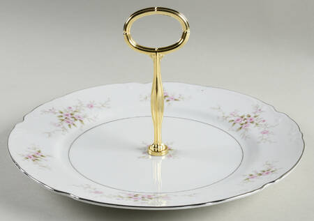 Versailles Round Serving Plate with Center Handle (Dp) Hc