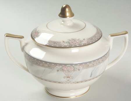 Venetian Sky Sugar Bowl & Lid