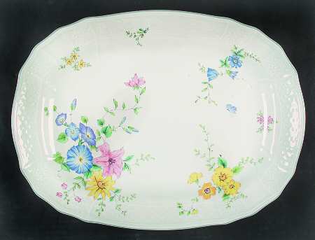 Victoria 15" Oval Serving Platter
