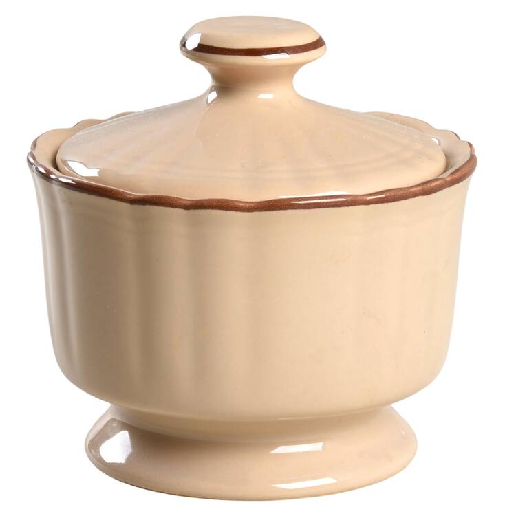 Village Chintz Sugar Bowl & Lid