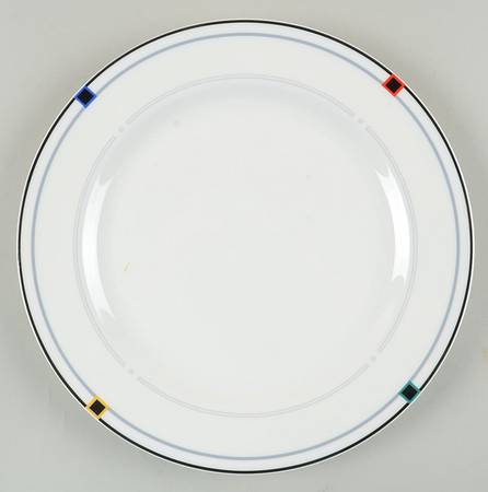 Vintage Circle Luncheon Plate
