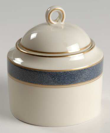 Viceroy Lapis Blue Sugar Bowl & Lid