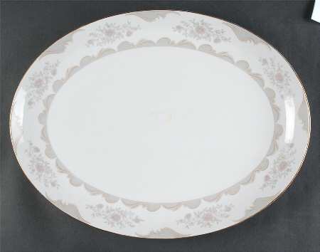 Victoria 16" Oval Serving Platter
