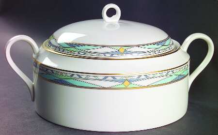 Vintage Gold 2 Qt Round Covered Casserole