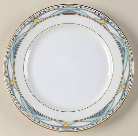 Vintage Gold Salad Plate