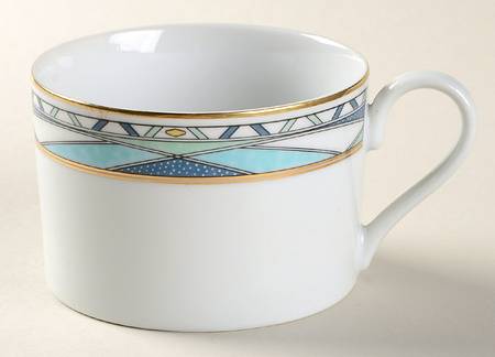 Vintage Gold Flat Cup