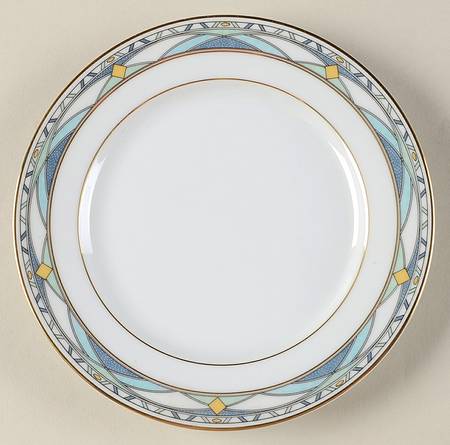 Vintage Gold Bread & Butter Plate