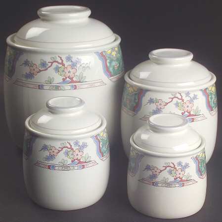 Villa Medici (4 Piece) Canister Set (Box Set)