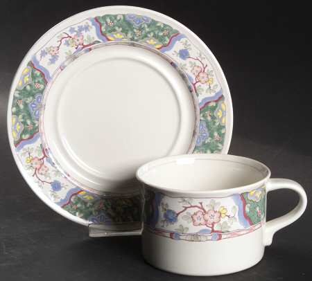 Villa Medici Oversized Cup & Saucer Set