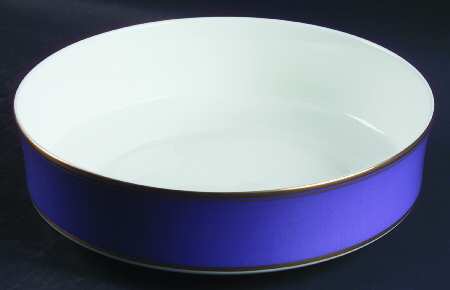 Violet 9" Round Vegetable Bowl