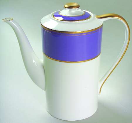 Violet Coffee Pot & Lid