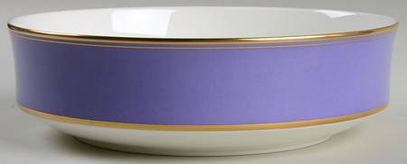 Violet 8" Round Vegetable Bowl