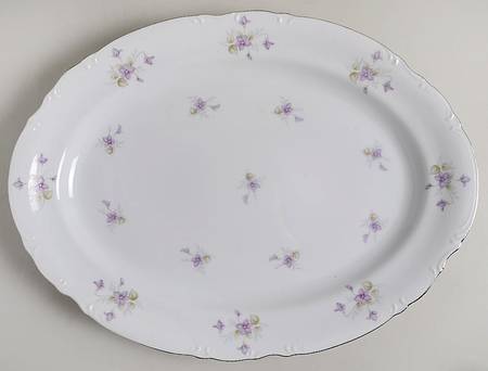 Violetta 16" Oval Serving Platter