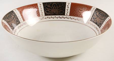 Villa Trianon Cinnabar 9" Round Vegetable Bowl