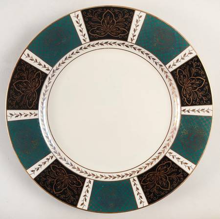 Villa Trianon Jade 12" Chop Plate (Round Platter) by Mikasa