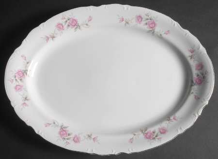 Vivian 16" Oval Serving Platter