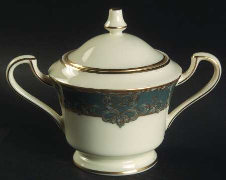 Venetian Villa Sugar Bowl & Lid