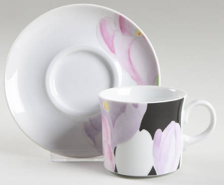 Vogue Flat Cup & Saucer Set by Mikasa