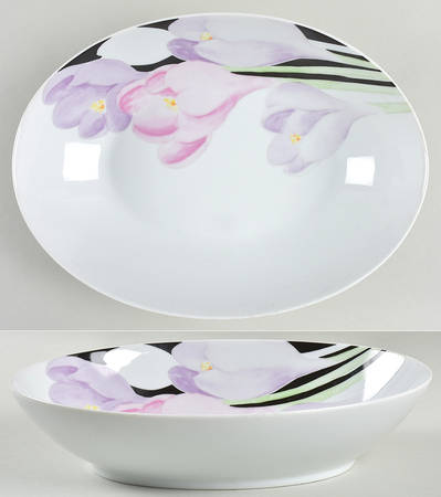 Vogue 10" Oval Vegetable Bowl