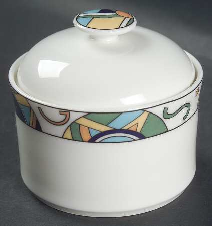 Vogueing Sugar Bowl & Lid