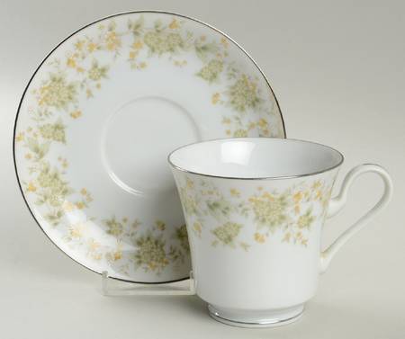 Walbrook Footed Cup & Saucer Set