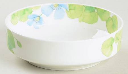 Water Lilies Blue Fruit/Dessert (Sauce) Bowl