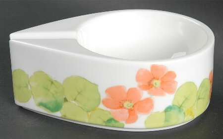 Water Lilies Peach 5" Ashtray