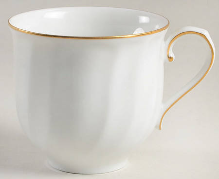 Wedding Band Gold Flat Cup