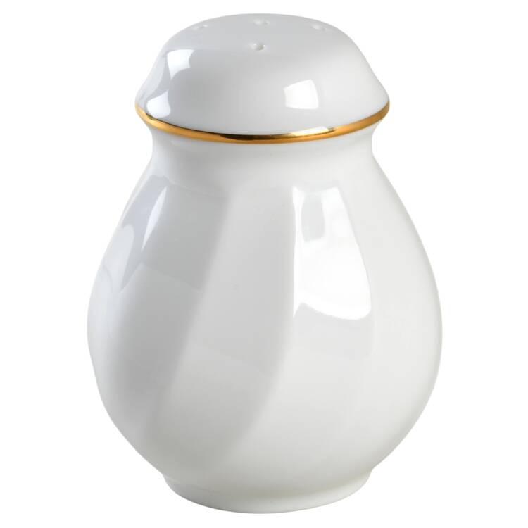 Wedding Band Gold Pepper Shaker