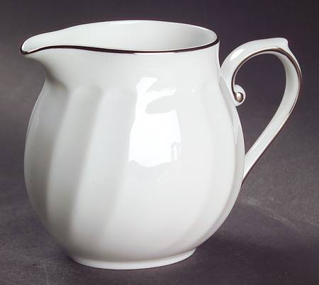 Wedding Band Platinum Creamer