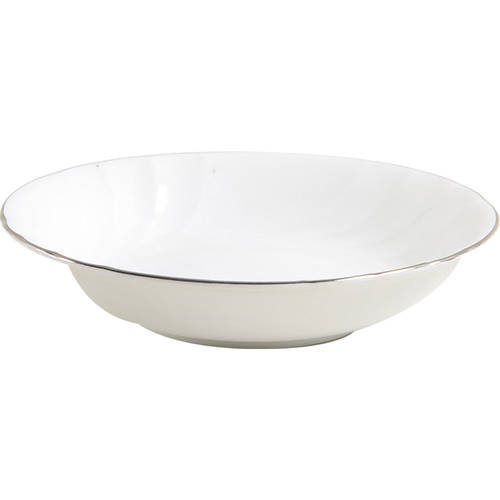 Wedding Band Platinum Fruit/Dessert (Sauce) Bowl