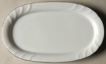 Wedding Band Platinum Butter Tray