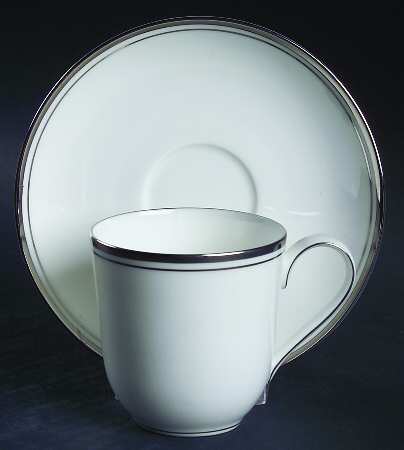 Wellesley Flat Demitasse Cup & Saucer Set