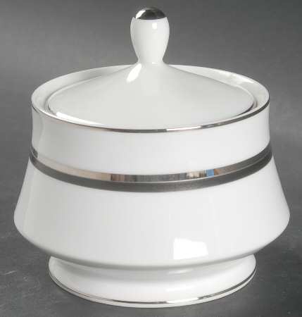 Wedding Ring Sugar Bowl & Lid