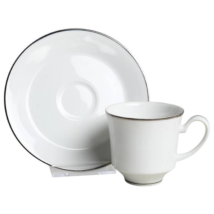 Westminster Flat Demitasse Cup & Saucer Set