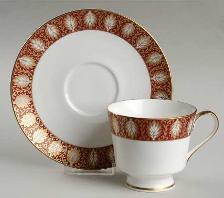 Westhampton Footed Cup & Saucer Set